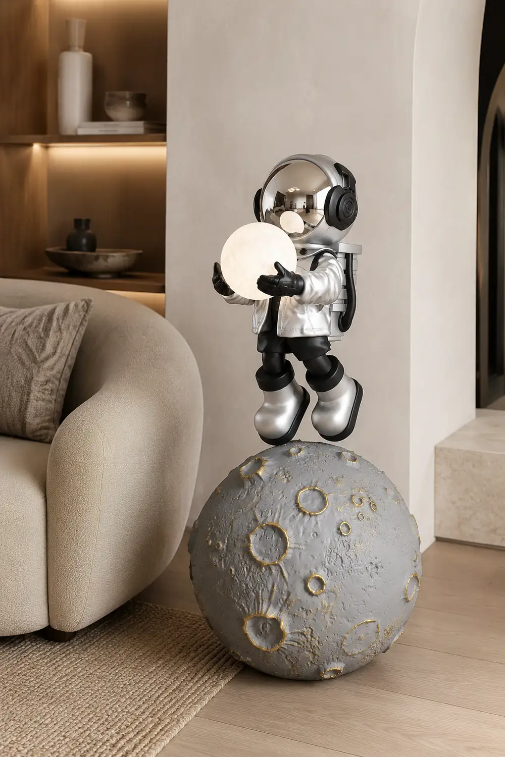 Diver Astronaut Built-in Battery Floor Lamp - Lumpaz