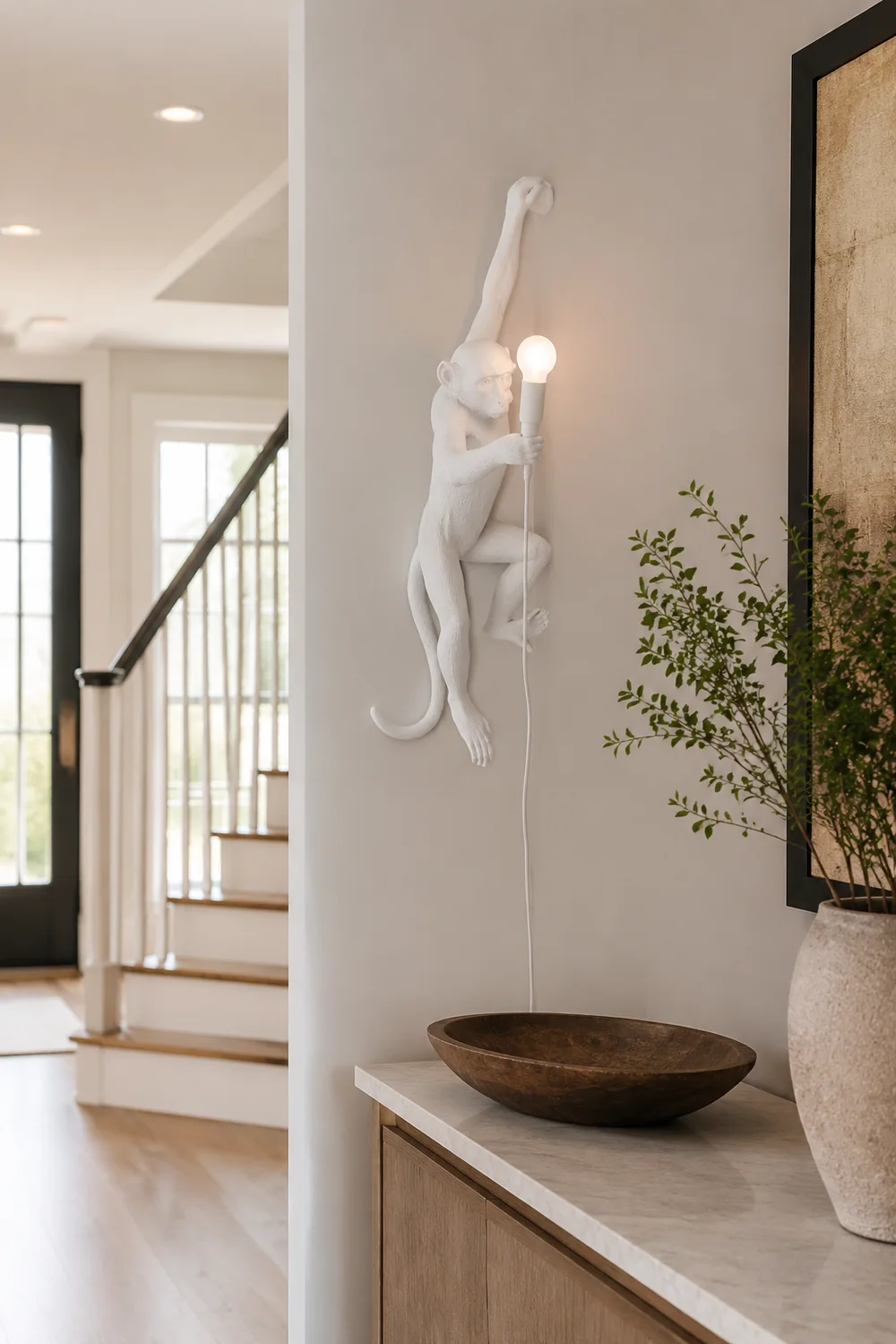 Monkey Wall Lamp - Lumpaz