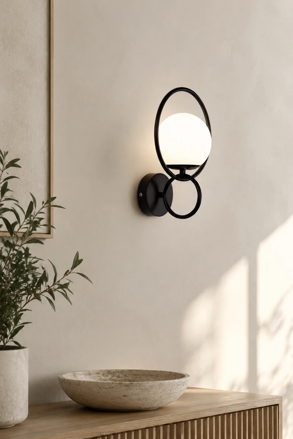 Circle Global Wall Lamp - Lumpaz
