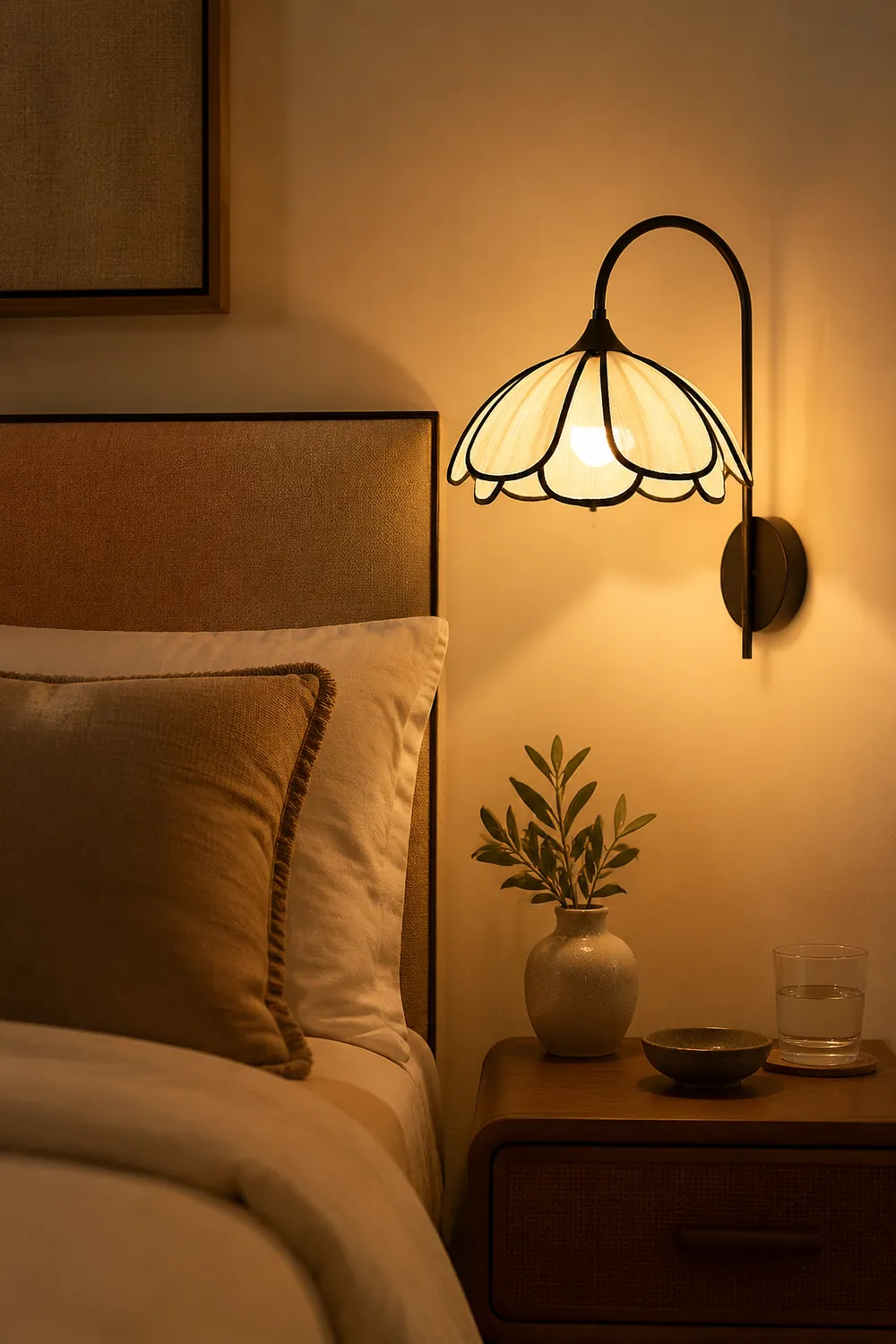 Burnt Petal Wall Lamp - Lumpaz