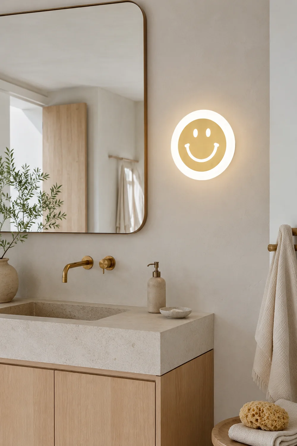 Smiley Wall Lamp - Lumpaz