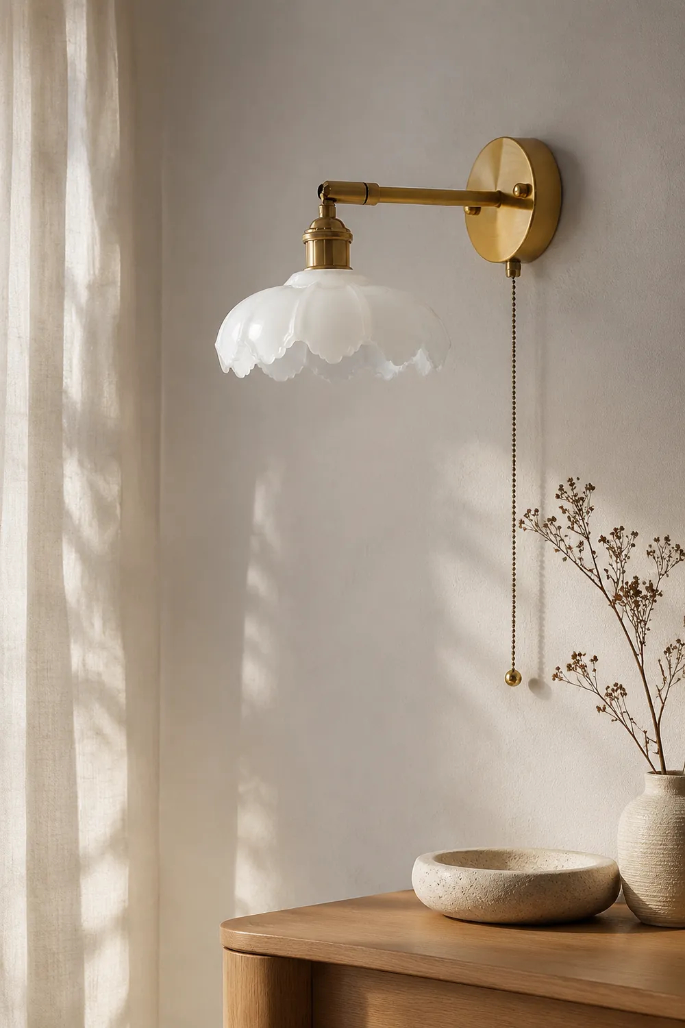 Lotus Rotatable Wall Lamp - Lumpaz