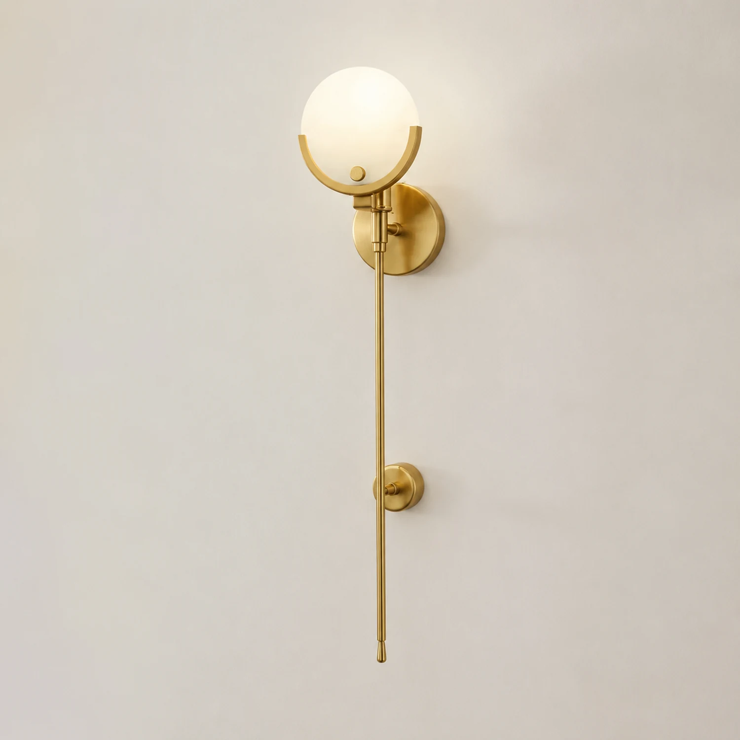 Ava Brass Wall Lamp - Lumpaz