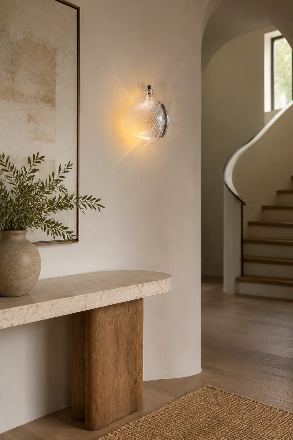 Mesh Glass  Wall Lamp - Lumpaz