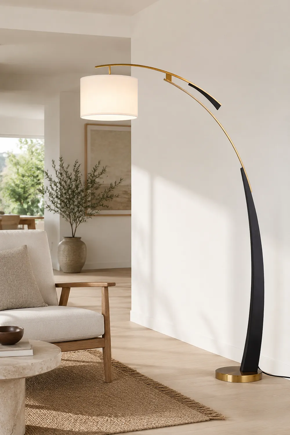Matterhorn Arc Floor Lamp - Lumpaz