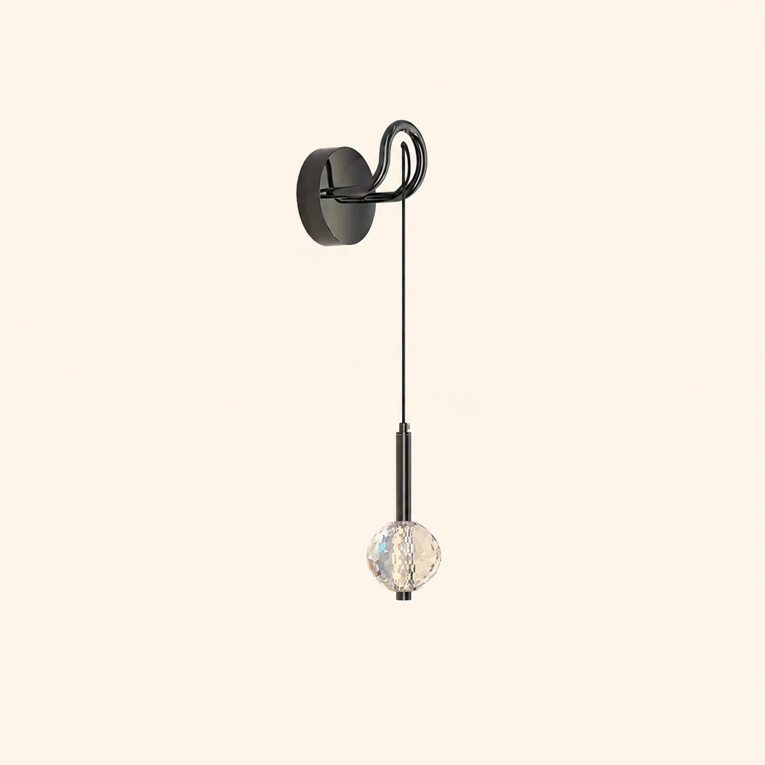 Barletta Crystal Wall Lamp - Lumpaz
