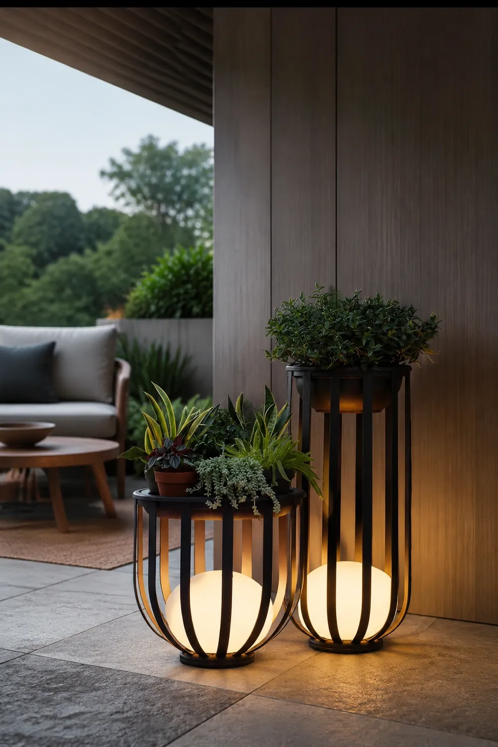 Bols Outdoor Solar Power Garden Lamp - Lumpaz