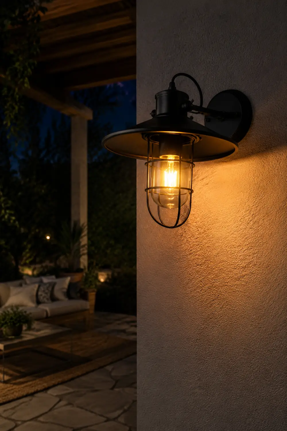 Harbour Industrial Wall Light - Lumpaz
