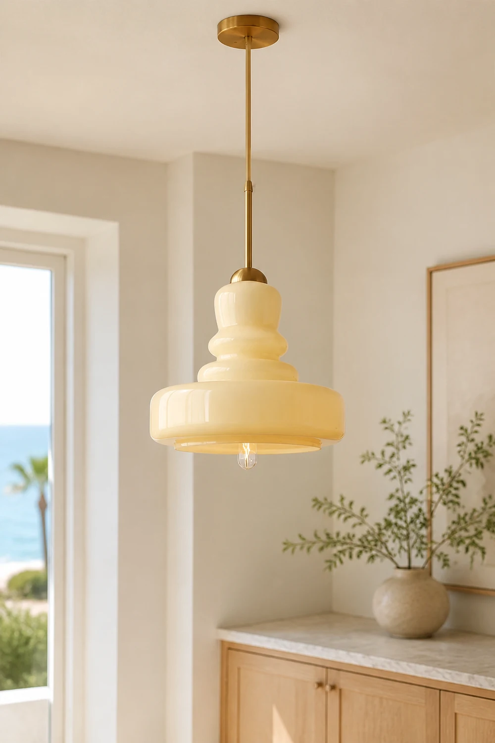 Bauhaus Colorful Gourd Pendant Light - Lumpaz