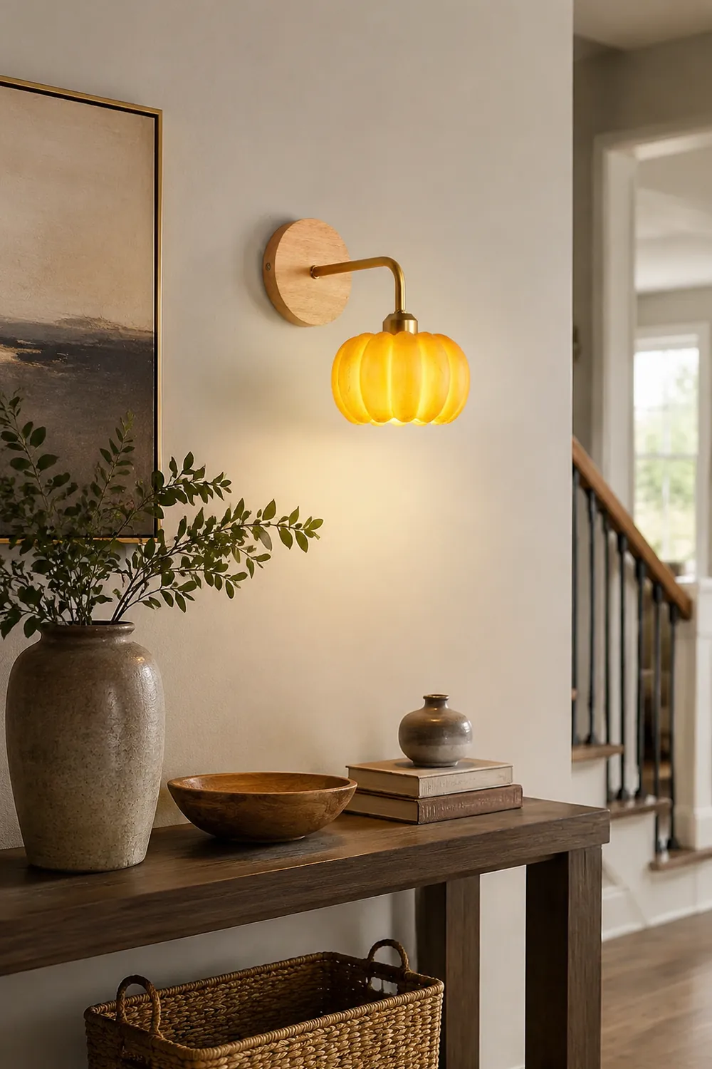 Pumpkin Wall Light - Lumpaz