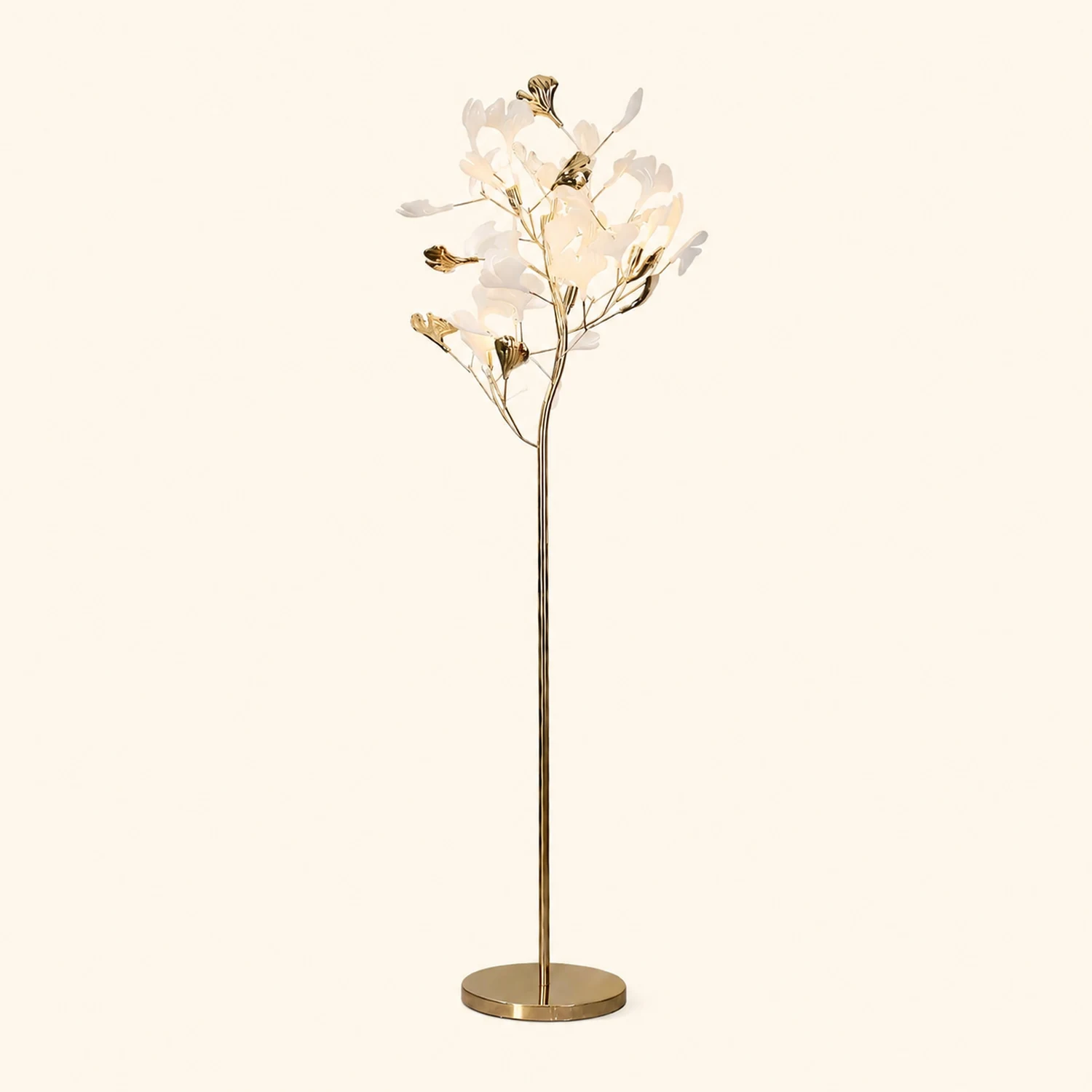 Gingko Leaf Floor Lamp - Lumpaz