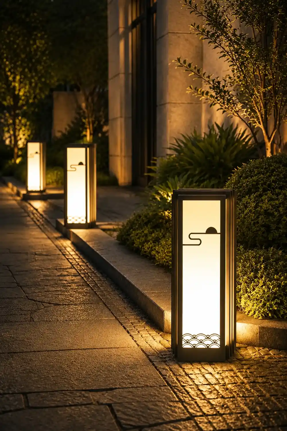 Sunrise Pattern Garden Light - Lumpaz