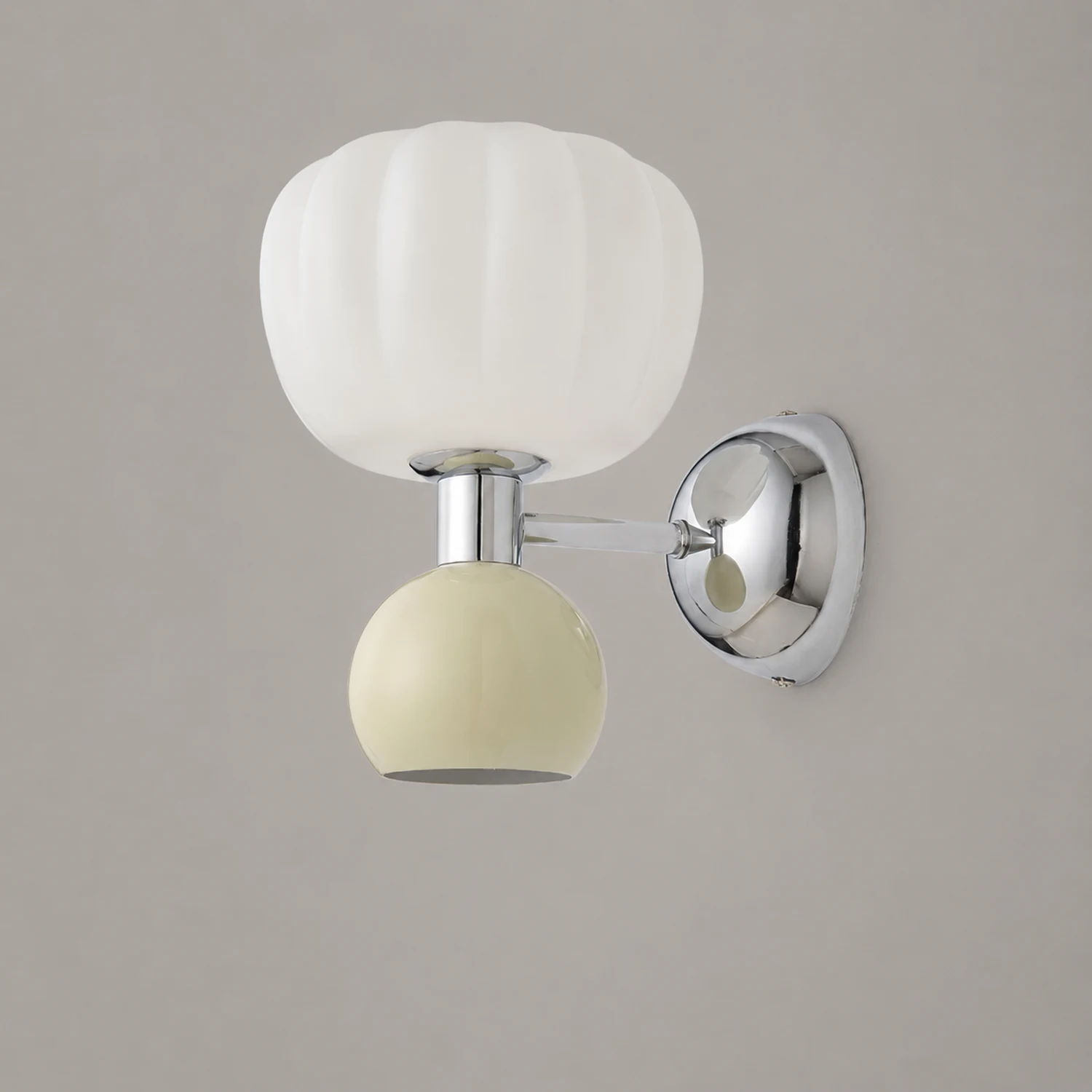 Moderno Cream Sconce - Lumpaz