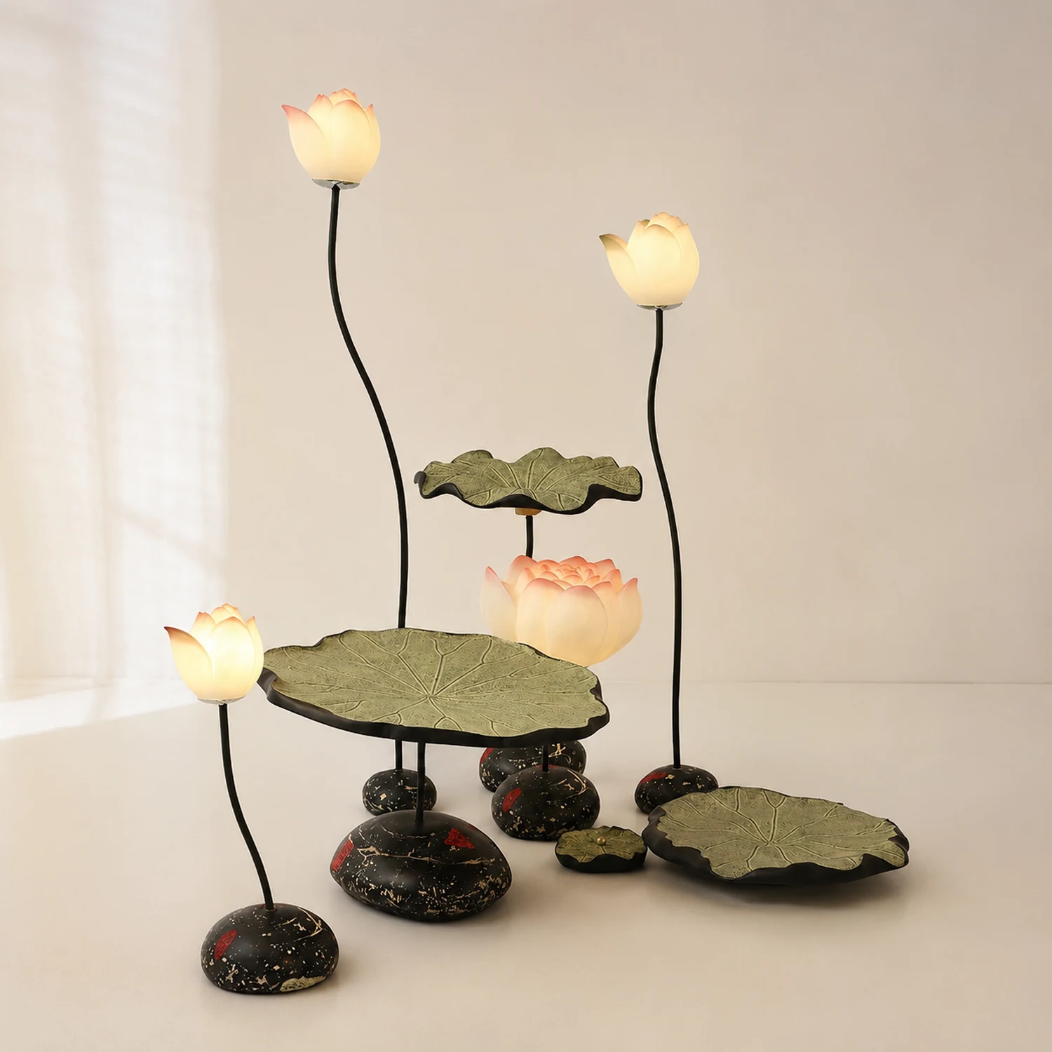 Lotus Floor Lamp - Lumpaz