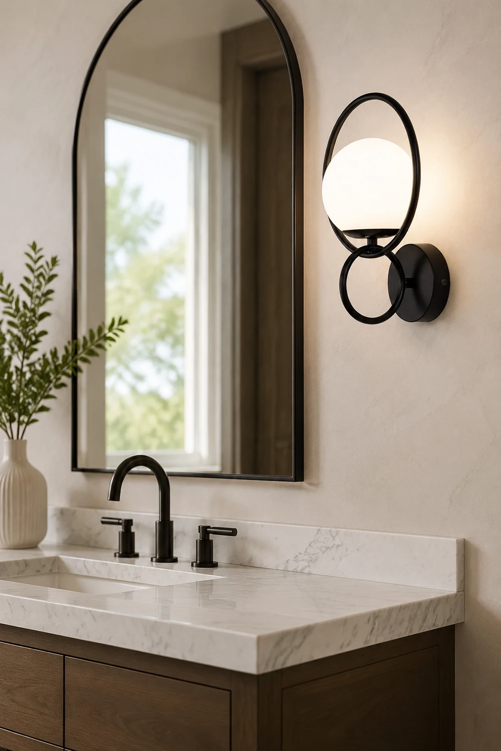 Circle Global Wall Lamp - Lumpaz