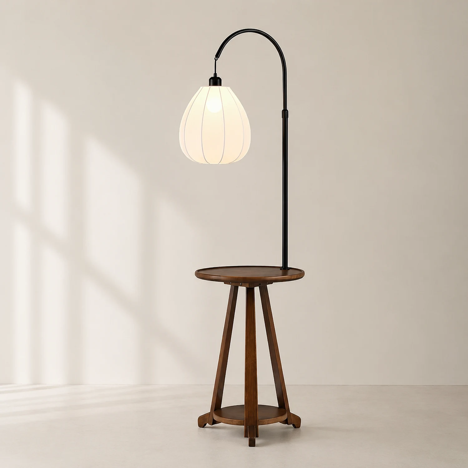 Arc Side Table Floor Lamp - Lumpaz