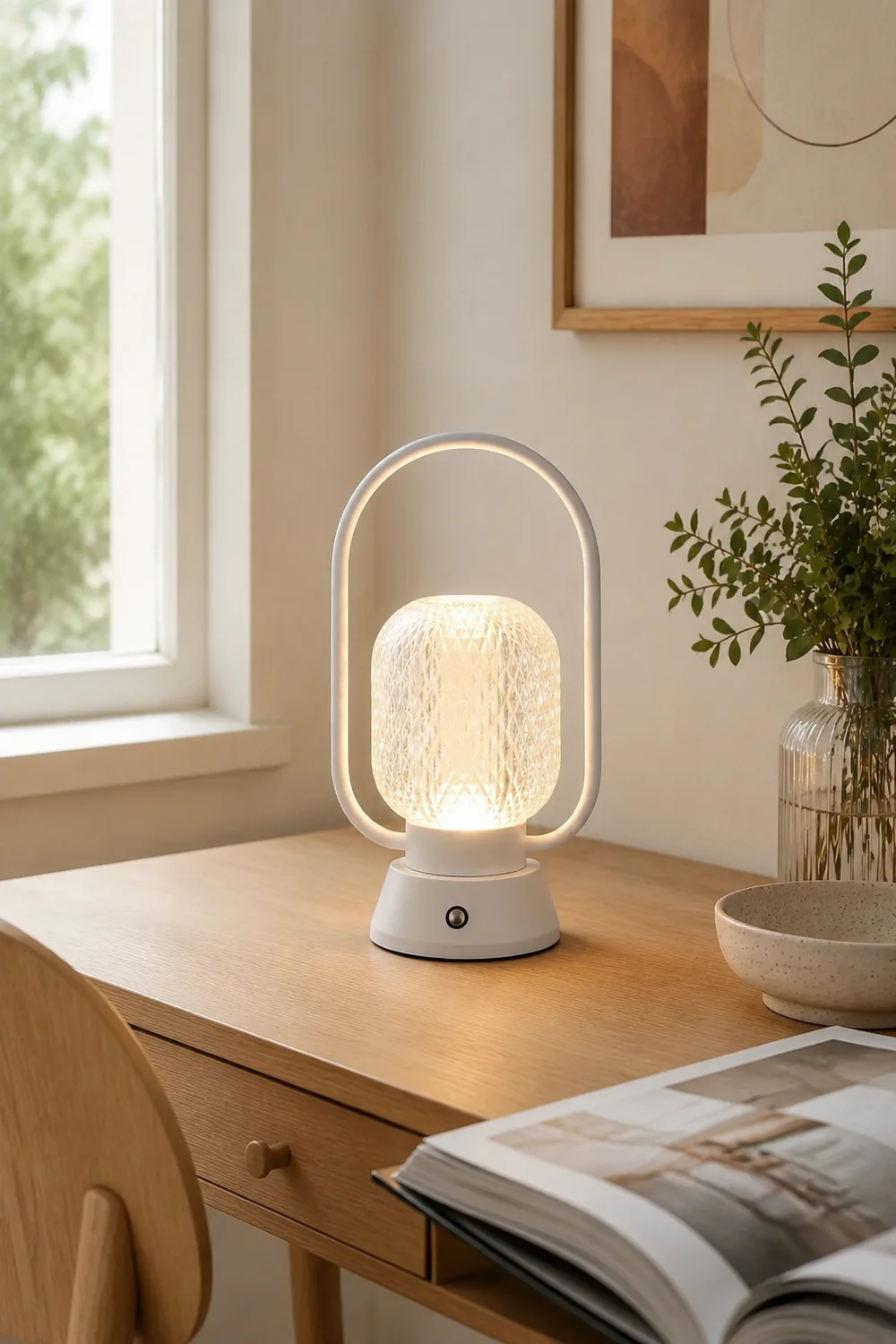 Muse Built-in Battery Table Lamp - Lumpaz