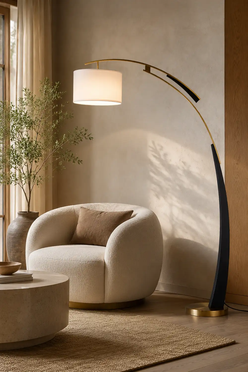 Matterhorn Arc Floor Lamp - Lumpaz
