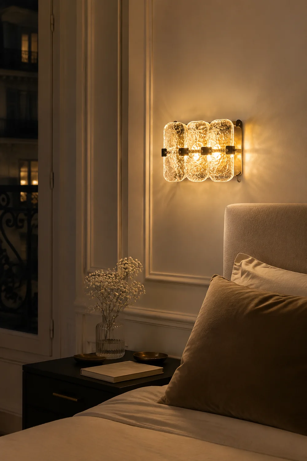 Massive Glass Wall Sconces - Lumpaz