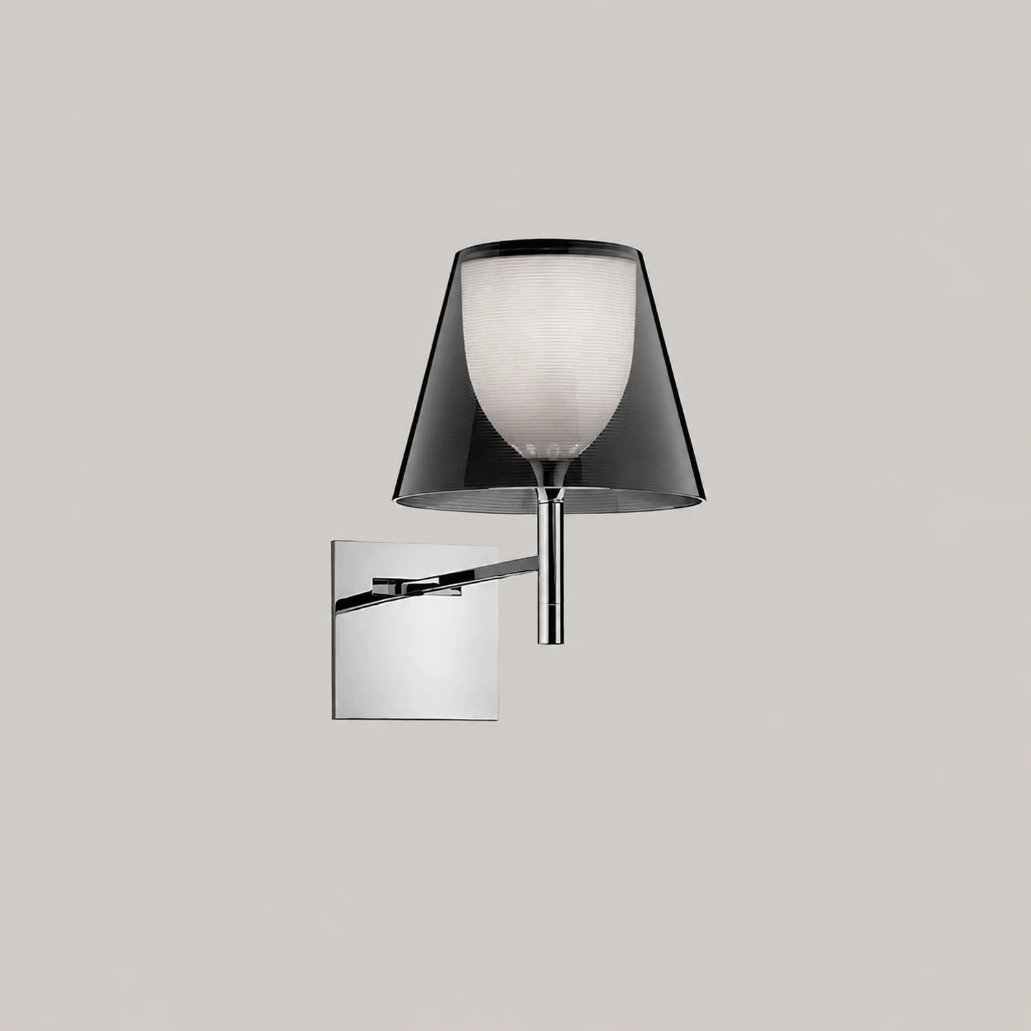 Chrome Prism Wall Lamp - Lumpaz