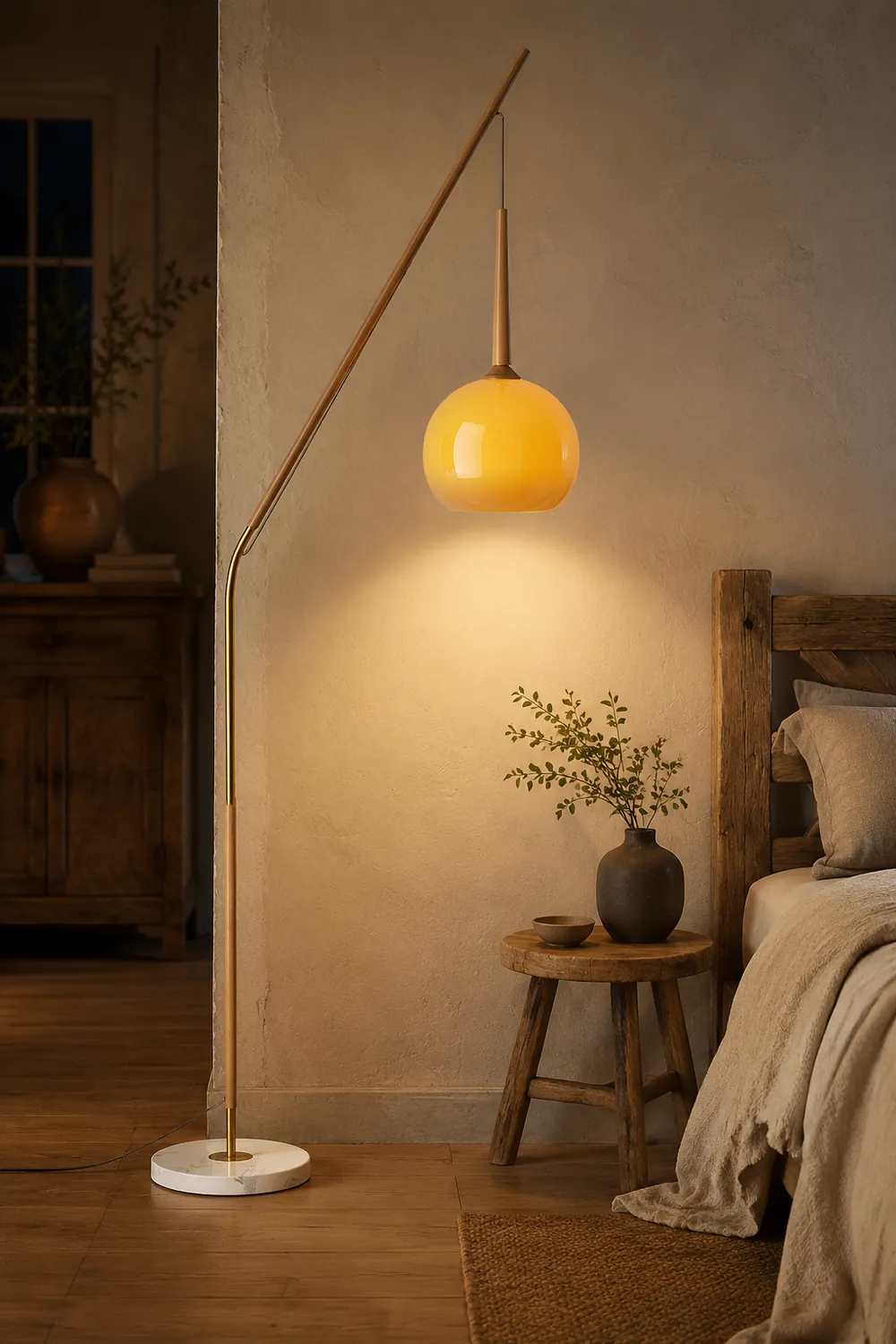 Hulusi Hanging Floor Lamp - Lumpaz