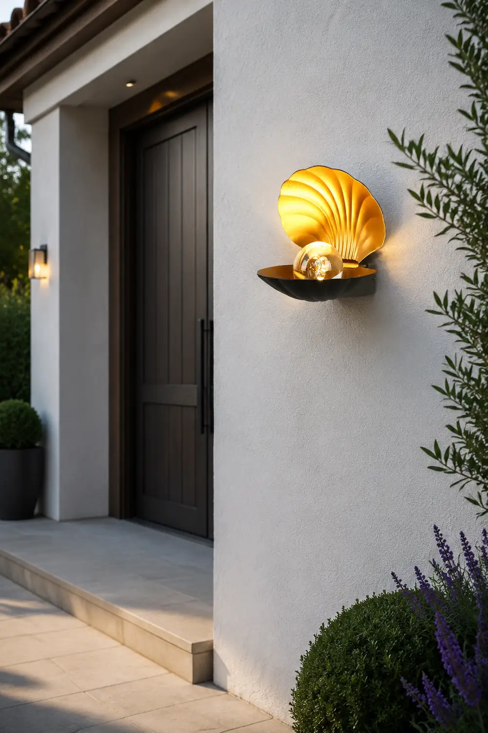 Pearl Clam Wall Light - Lumpaz