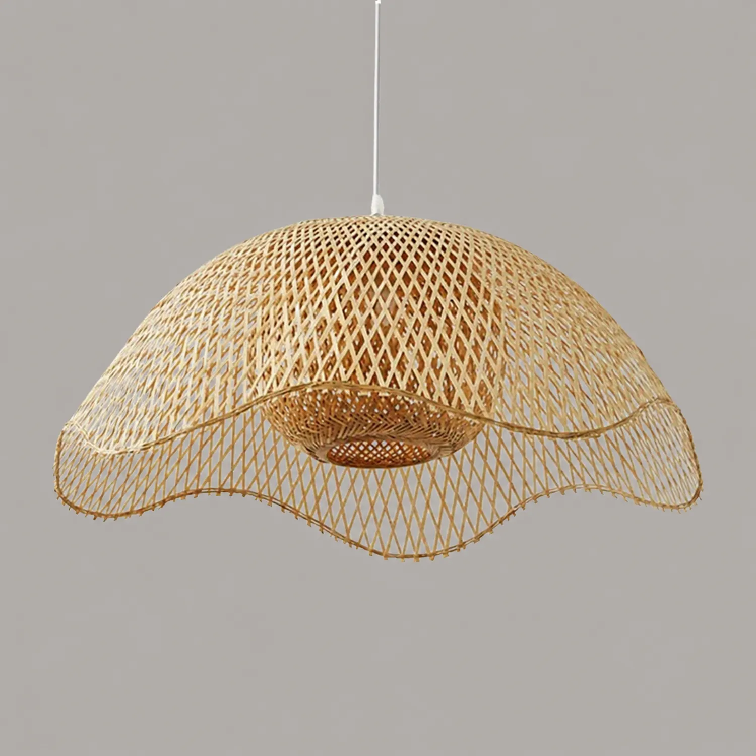 Bamboo Woven Hanging Lighting - Lumpaz