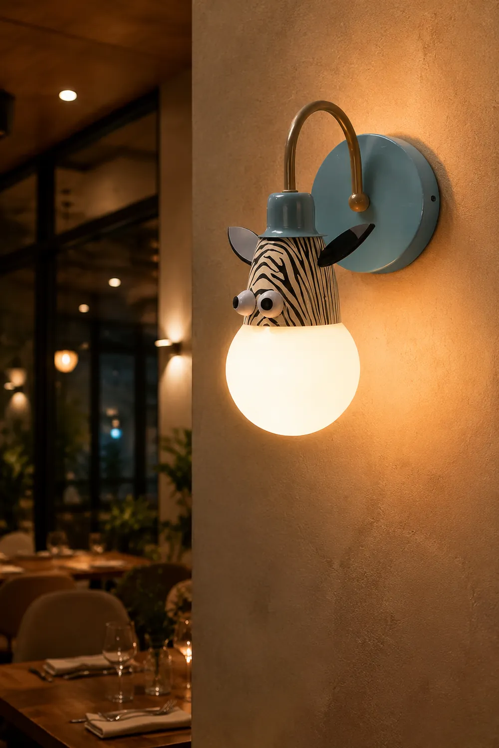 Cartoon Animal Kids Wall Lamp - Lumpaz