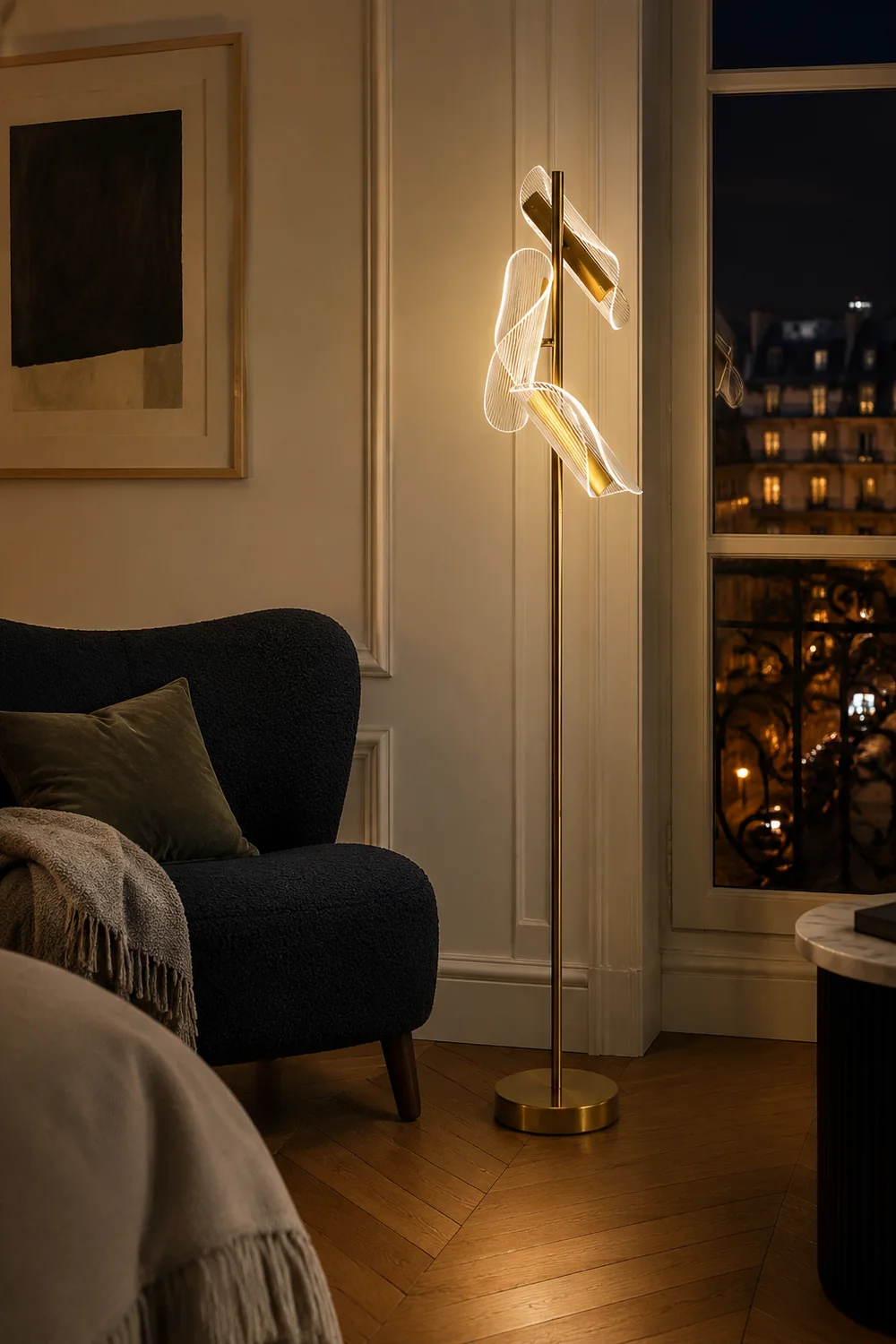 Flame Floor Lamp - Lumpaz
