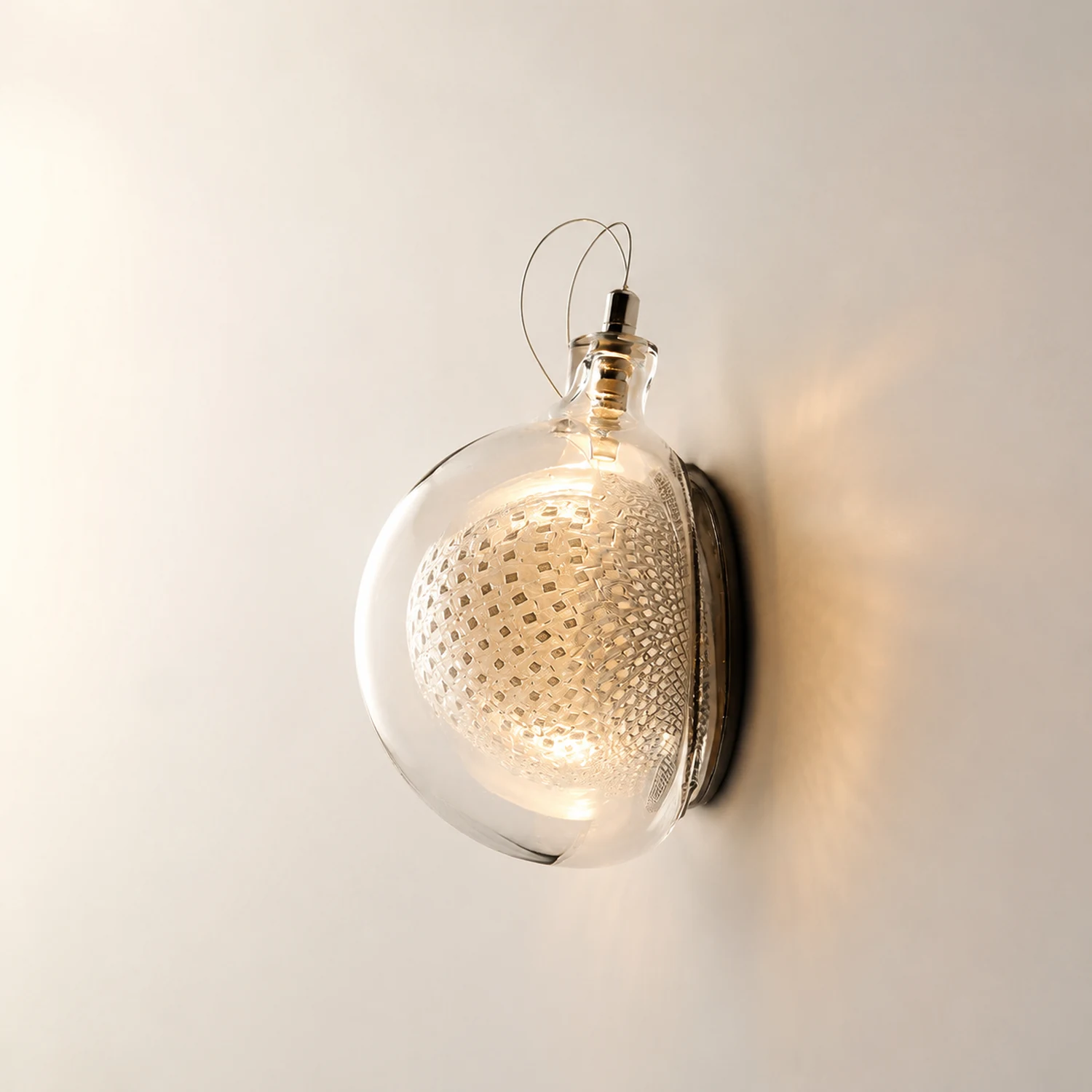 Mesh Glass  Wall Lamp - Lumpaz