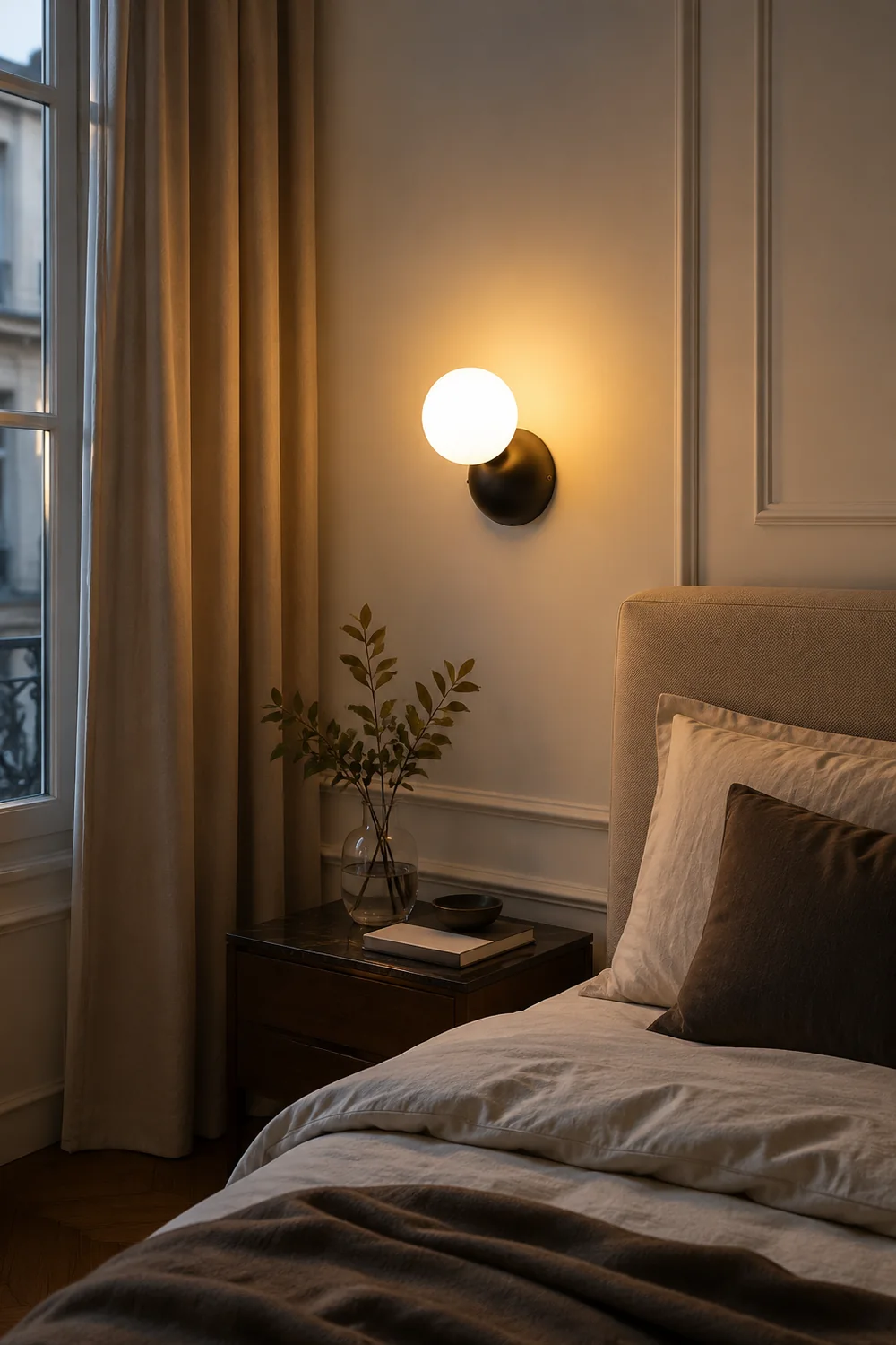 Single Globe Wall Light - Lumpaz