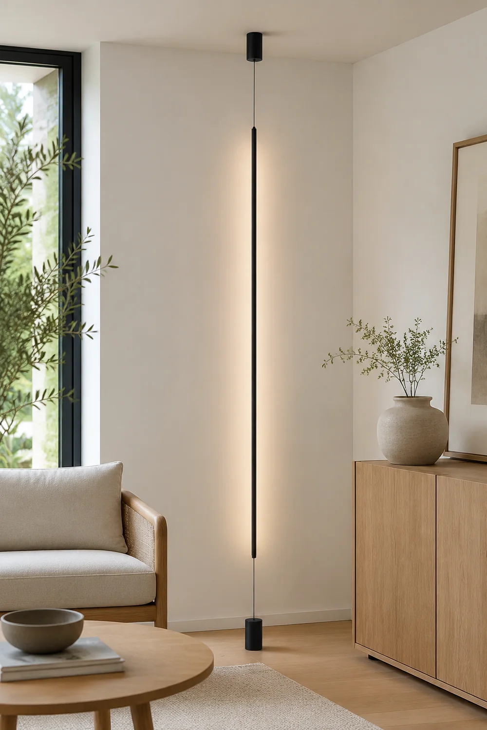 Slim line Cabinet Stand Lamp - Lumpaz