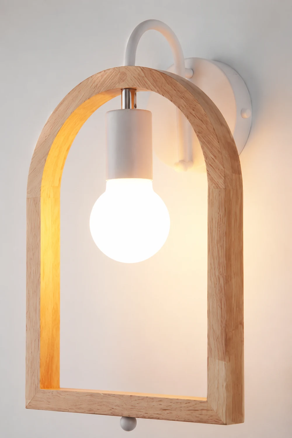Wood Bird Resin Wall Light - Lumpaz
