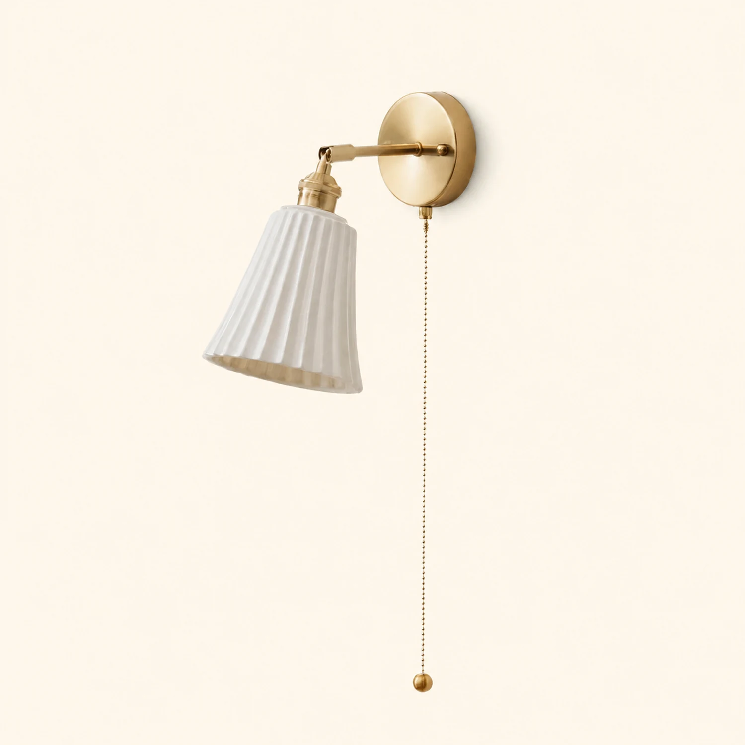 Trumpet Ceramic Wall Light - Lumpaz