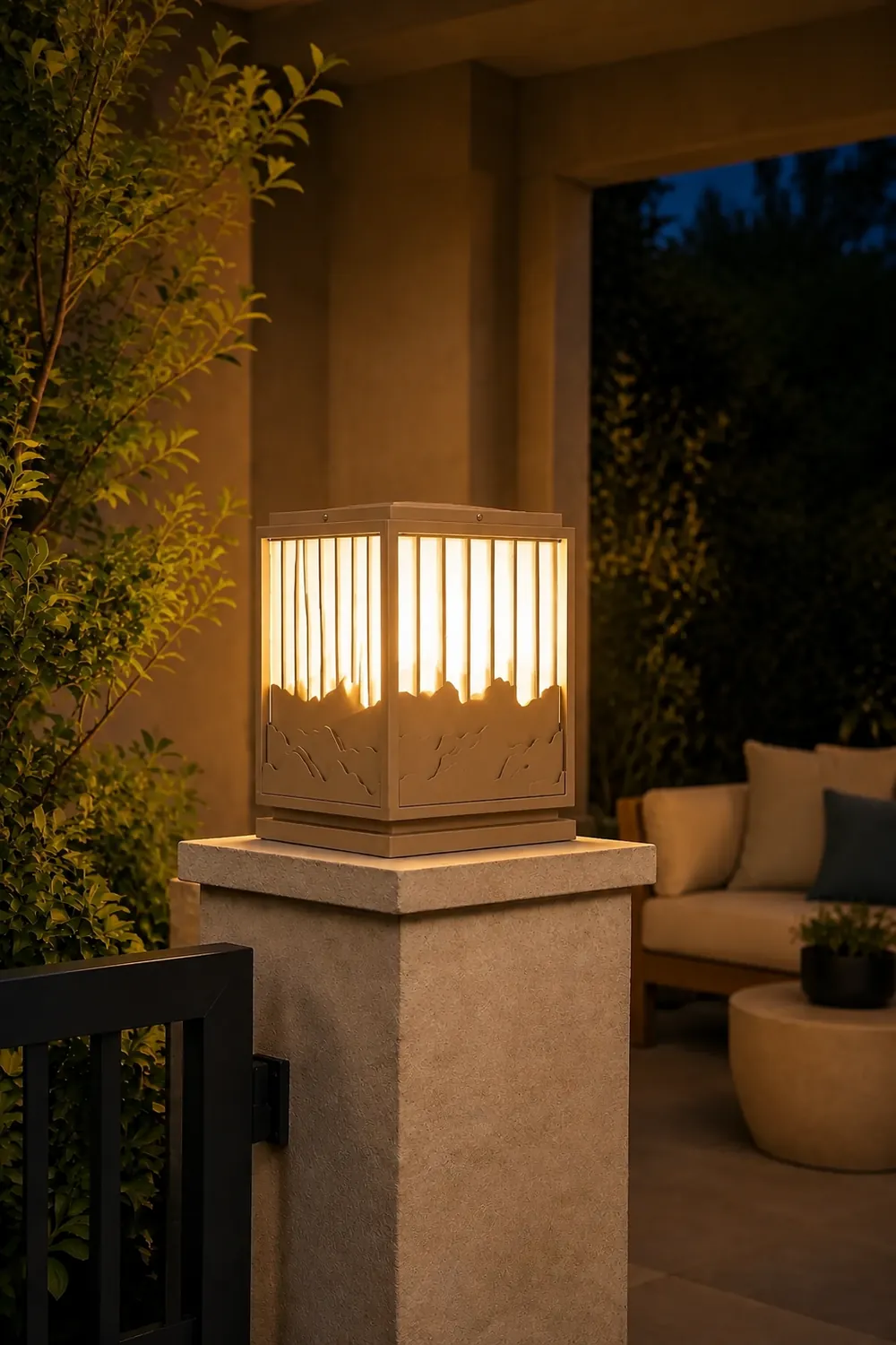 Wave Outdoor Garden Light - Lumpaz