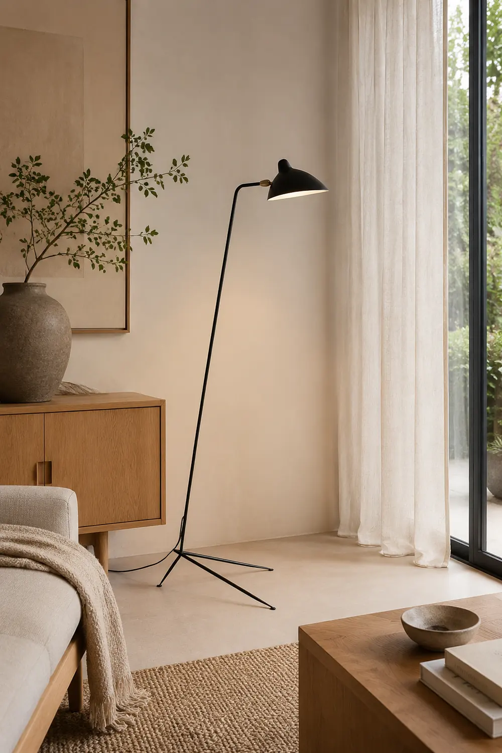 Serge Mouille Floor Lamp - Lumpaz