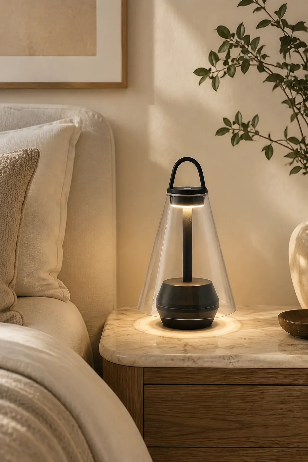 Shuttle Built-in Battery Table Lamp - Lumpaz