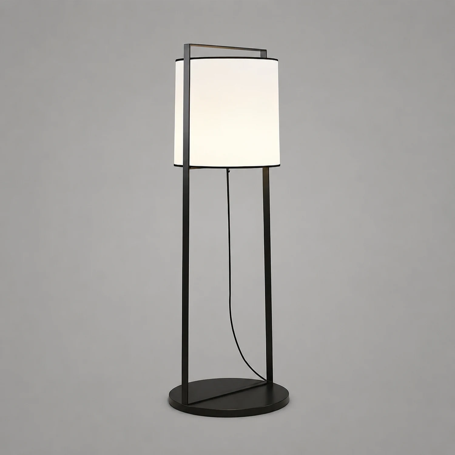 Silhouette Textile Floor Lamp - Lumpaz