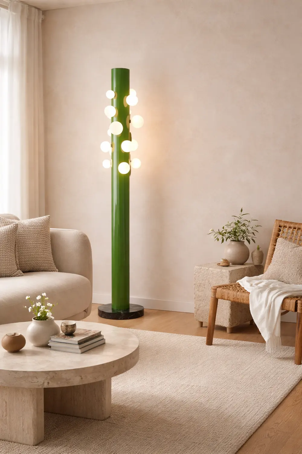 Green Apes Floor Lamp - Lumpaz