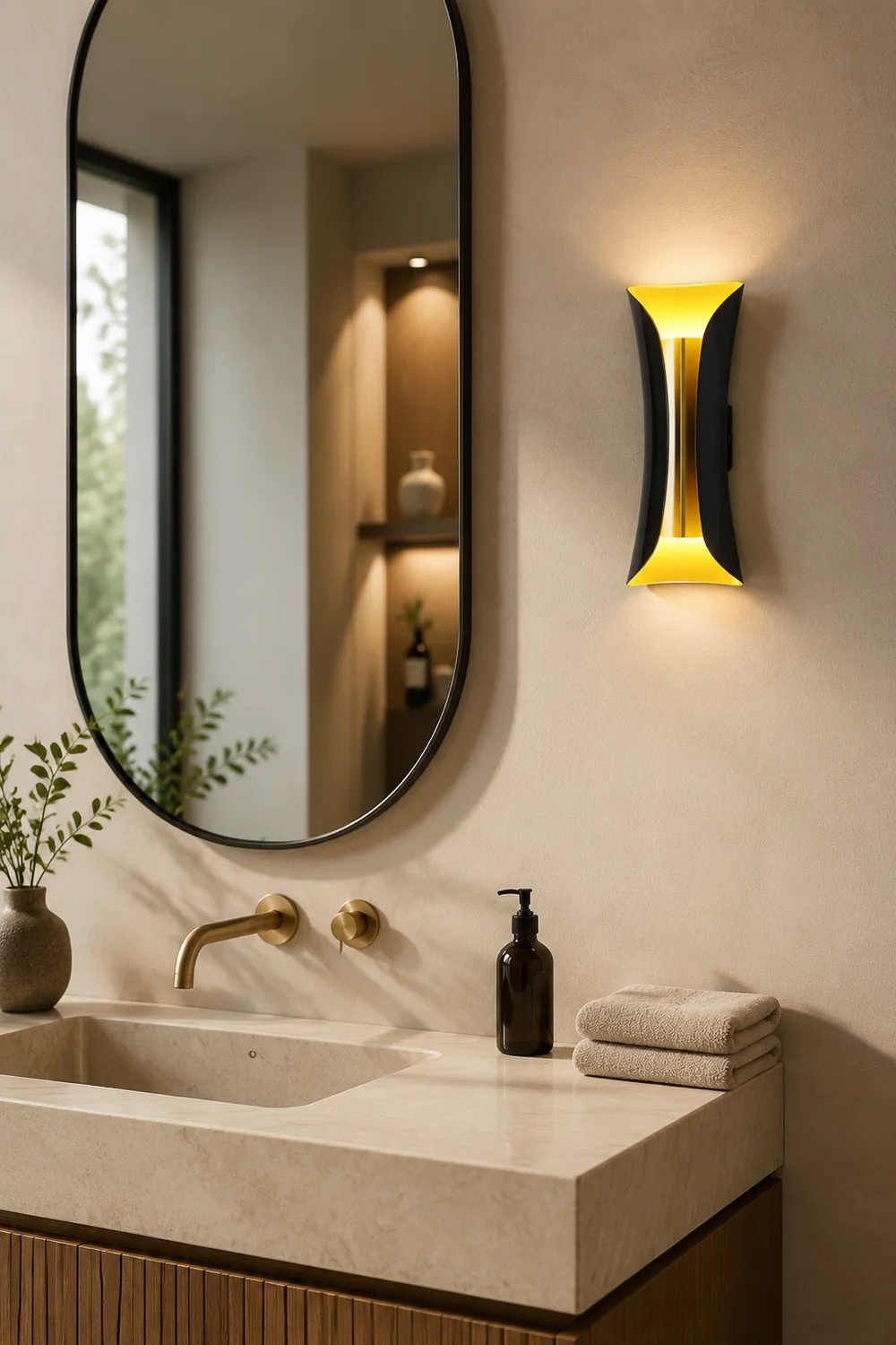 Small Waist Wall Lamp - Lumpaz