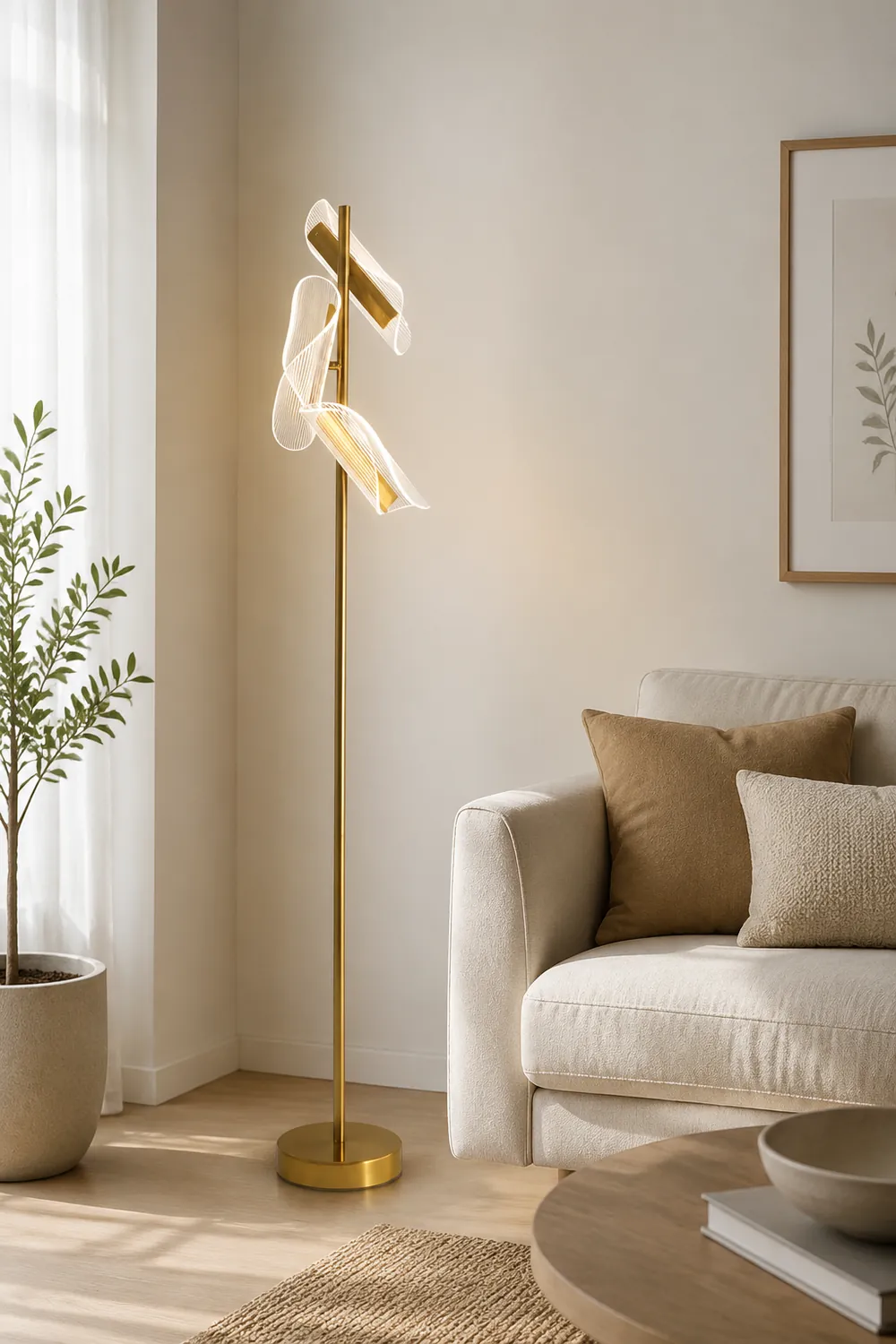 Flame Floor Lamp - Lumpaz