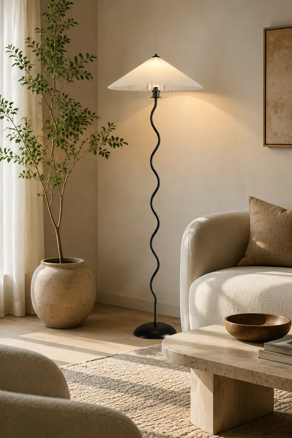 Squiggle Floor Lamp - Lumpaz