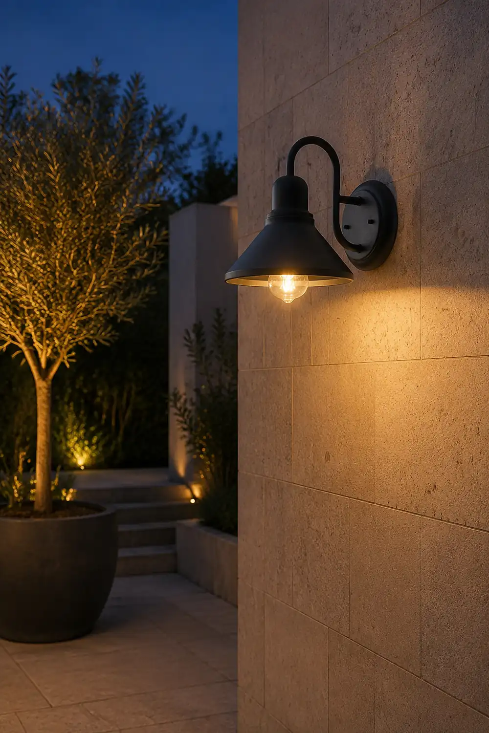 Fable Outdoor Wall Lamp - Lumpaz