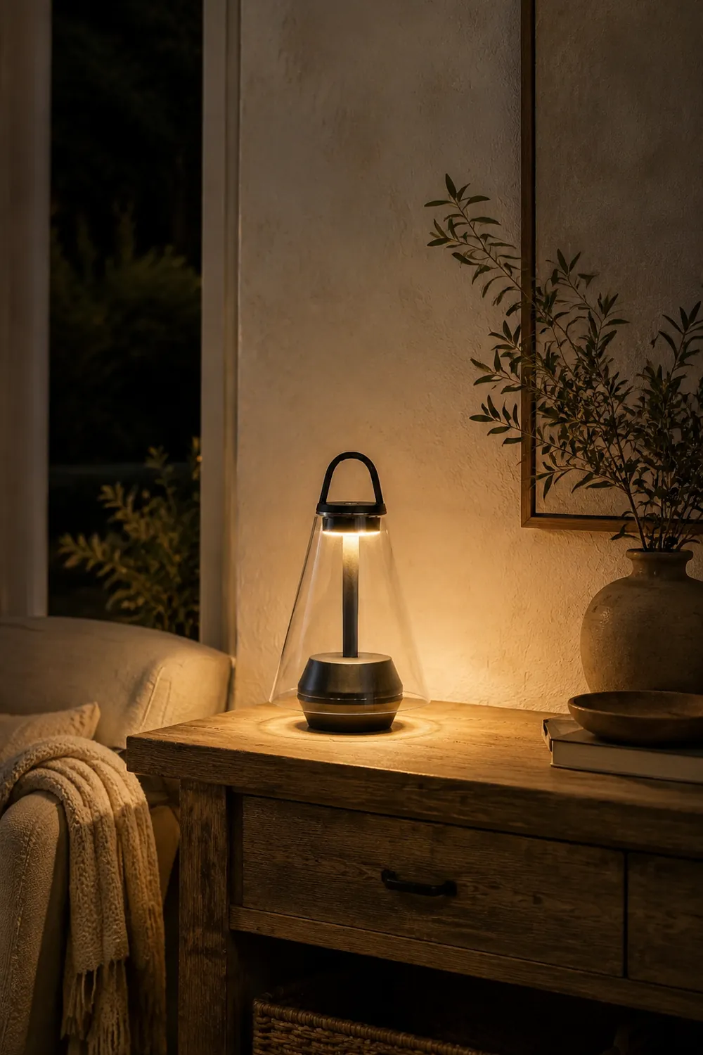Shuttle Built-in Battery Table Lamp - Lumpaz
