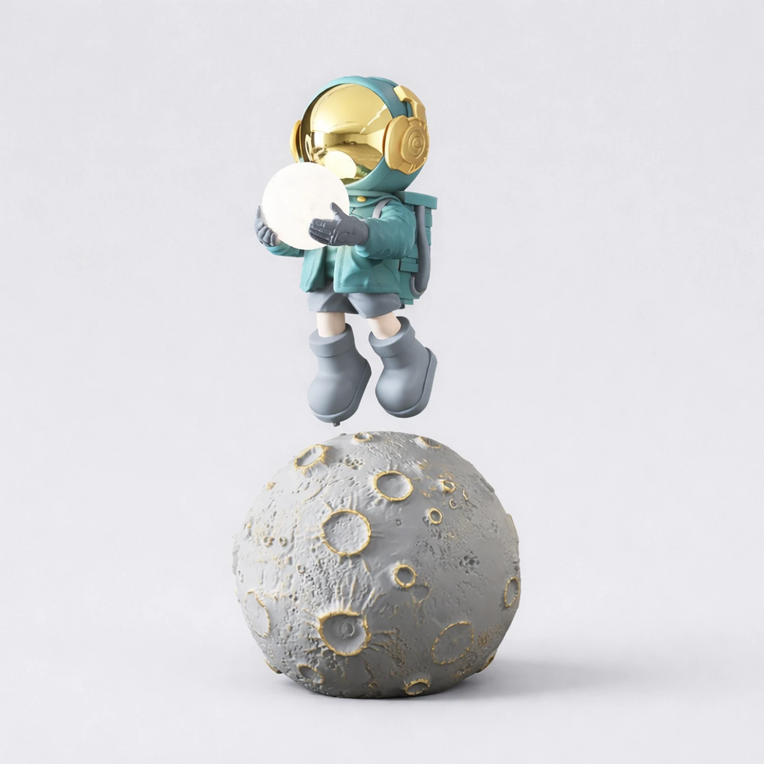 Diver Astronaut Built-in Battery Floor Lamp - Lumpaz