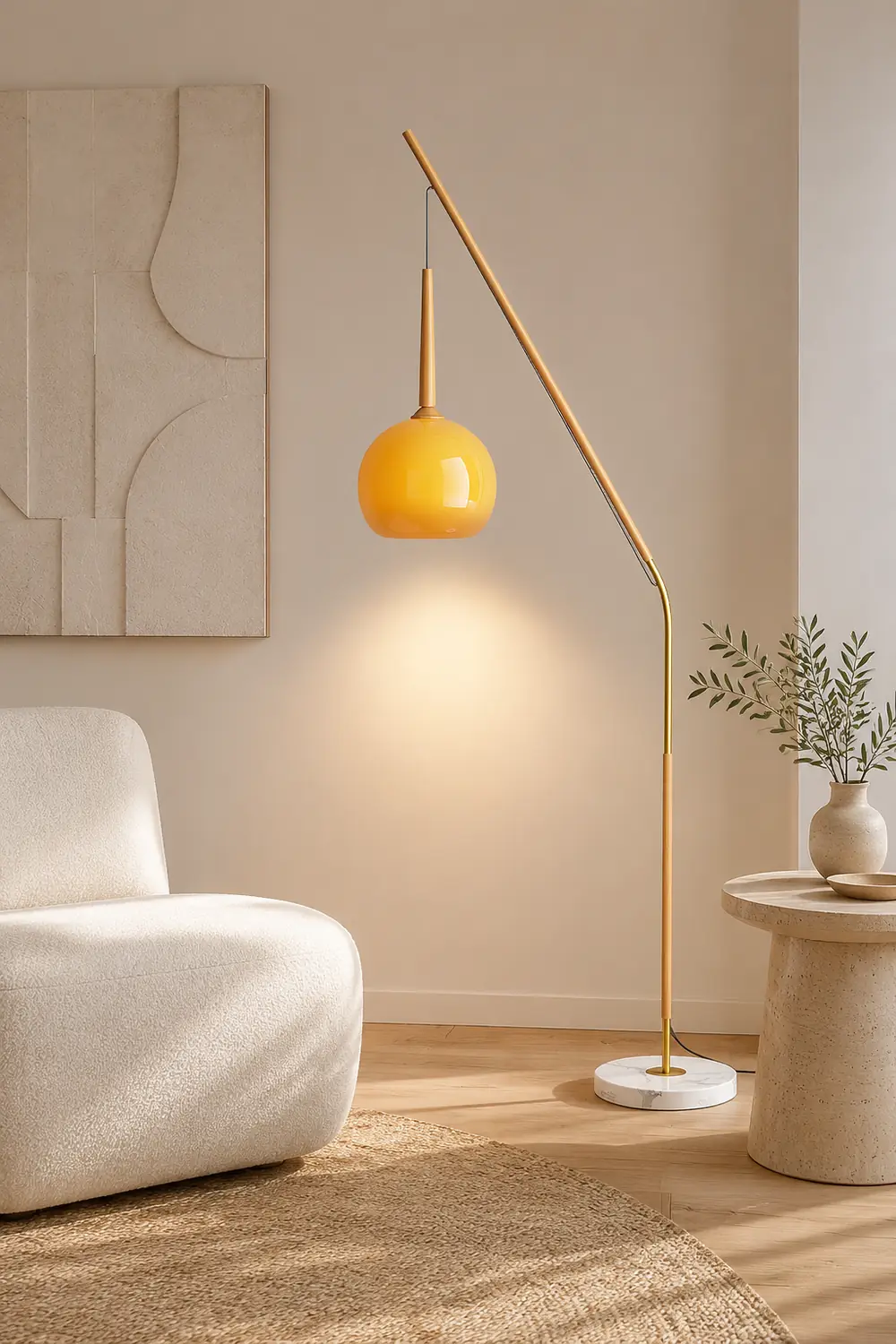 Hulusi Hanging Floor Lamp - Lumpaz