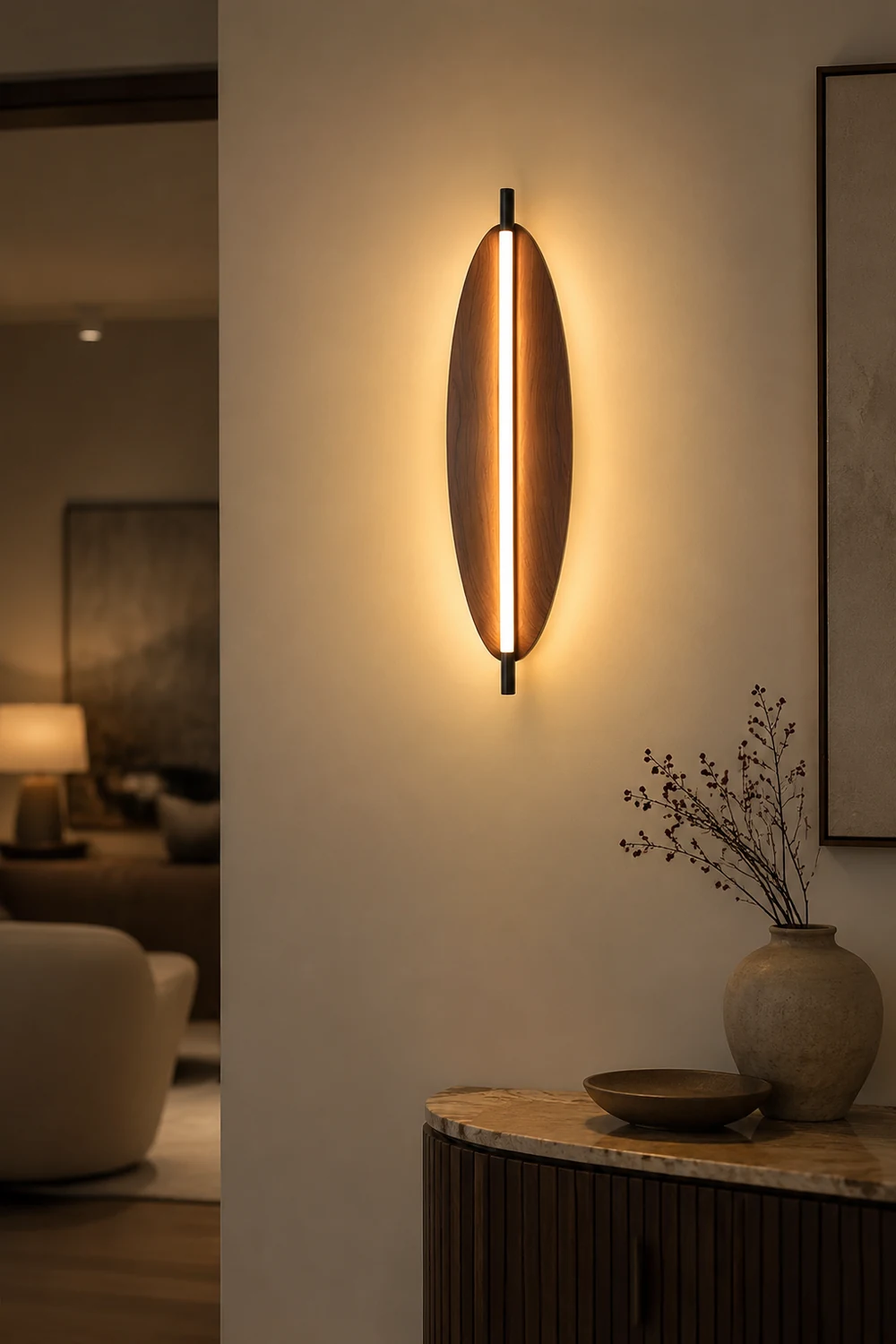 Sleek Board Sconce - Lumpaz