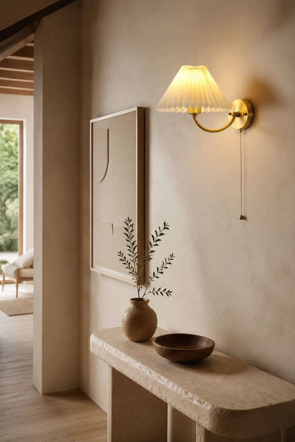 Pleated Wall Lamp - Lumpaz