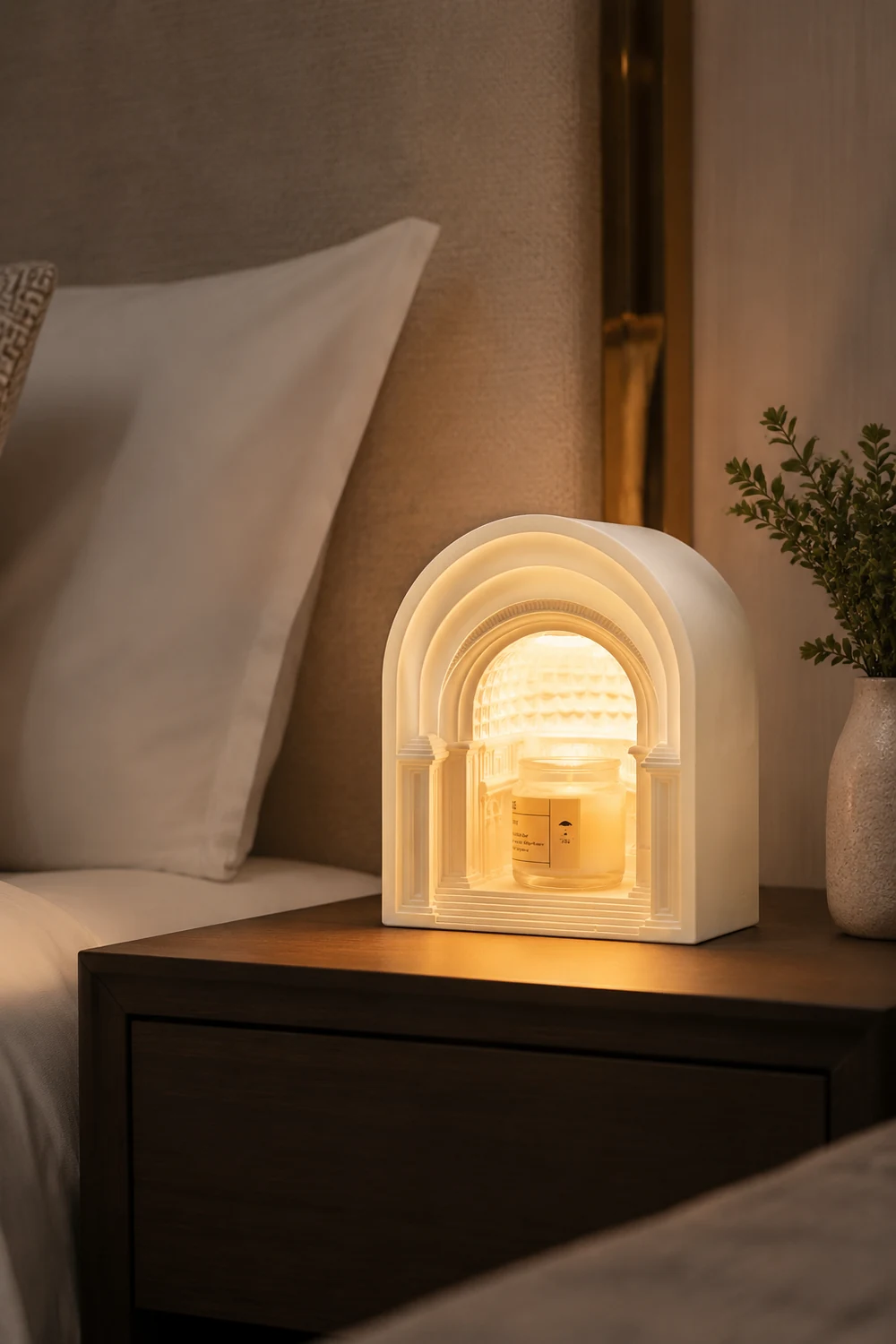 Félicie Aroma-Kerze Schmelzen Tischlampe, 2 Stile - Lumpaz