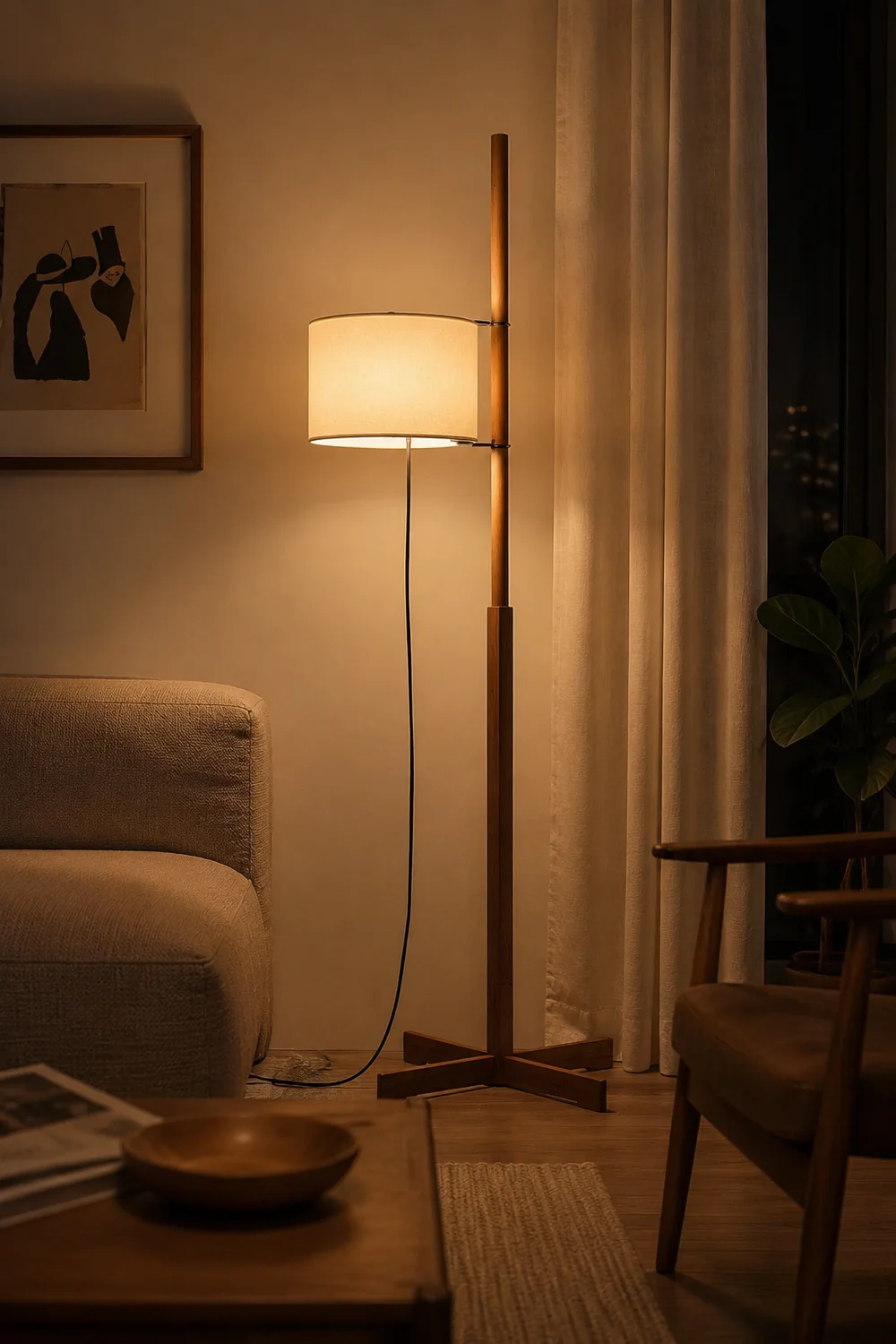 Svelte Silhouette Floor Lamp - Lumpaz
